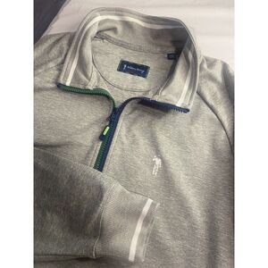 William Murray Gray 1/4 Zip Long Sleeve Golf/ Activewear  Sweatshirt- Size‎ L